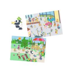 DJECO Naklejki wielokrotnego użytku       Orkiestra DJ09947