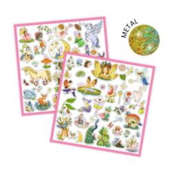 DJECO Metaliczne naklejki Fantazja        DJ09279