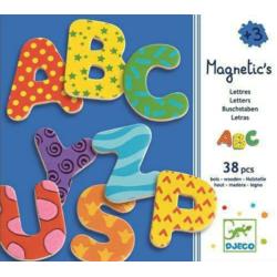 DJECO Duże litery magnetyczne 38szt.      DJ03100