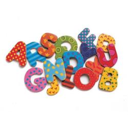 DJECO Duże litery magnetyczne 38szt.      DJ03100