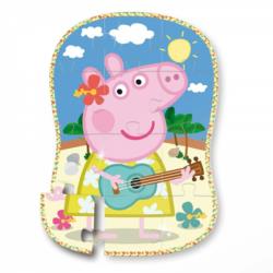 Puzzle kształt 12 el. Świnka Peppa LISCIANI