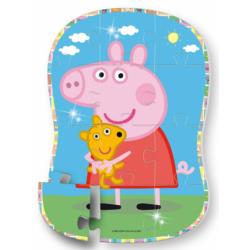 Puzzle kształt Świnka Peppa z Teddy LISCIANI