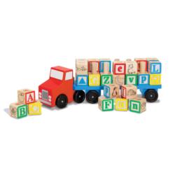 Drewniana ciężarówka z klockami 15175 MELISSA & DOUG