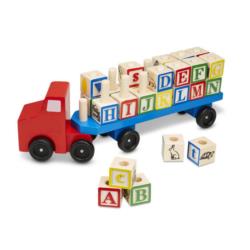 Drewniana ciężarówka z klockami 15175 MELISSA & DOUG