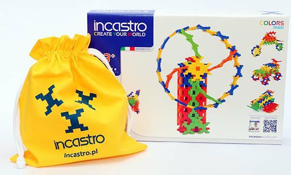Klocki Colors Maxi 100 el.  INCASTRO