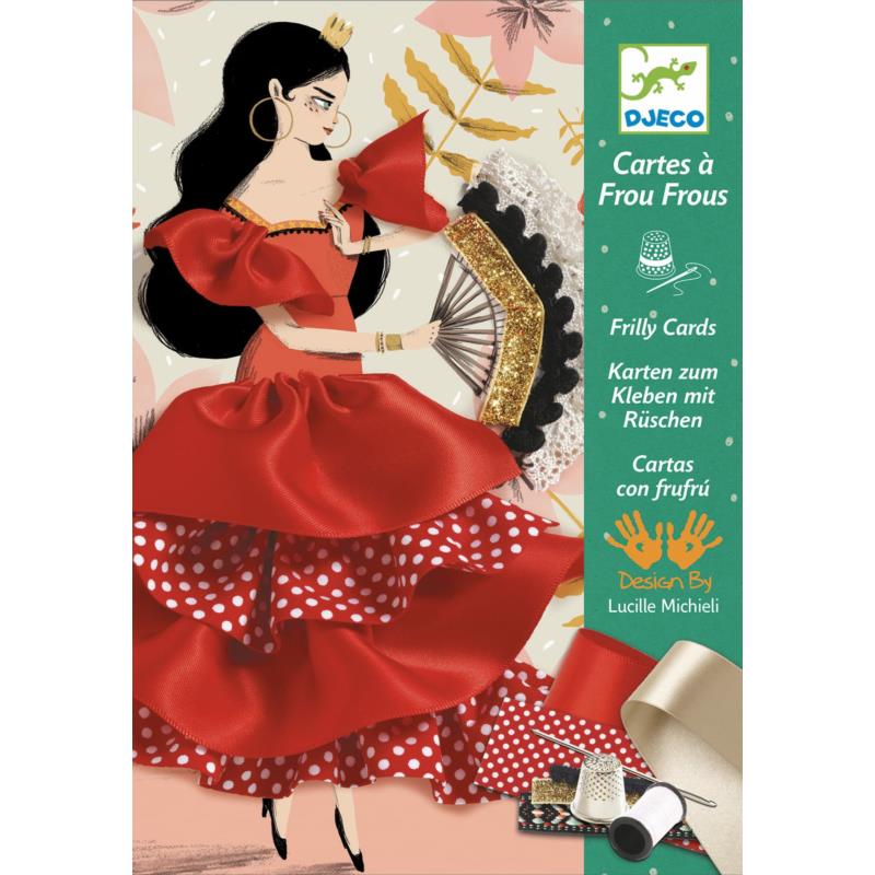 Zestaw artystyczny Flamenco DJ08674 DJECO Zestaw artystyczny Flamenco DJ08674 DJECO