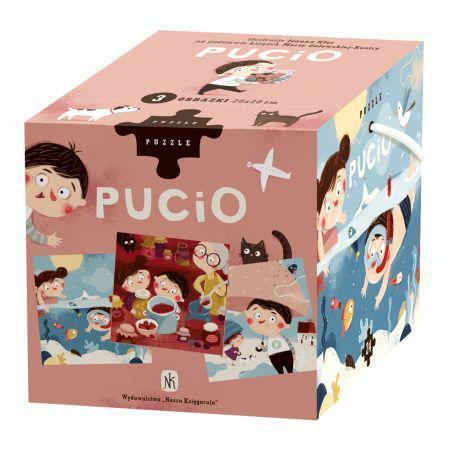 Puzzle Pucio 3 w 1 NASZA KSIĘGARNIA