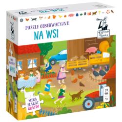 Puzzle obserwacyjne Na Wsi KAPITAN NAUKA