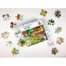 Puzzle obserwacyjne Na Wsi KAPITAN NAUKA
