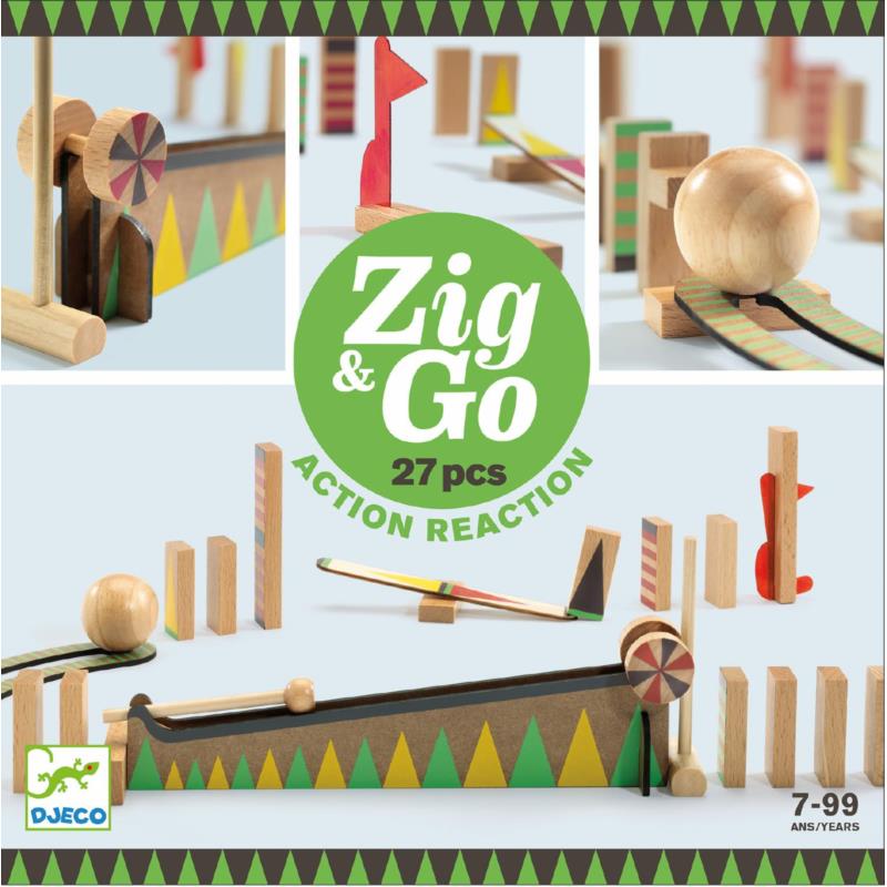 Zestaw Zig & Go 27el. DJ05641 DJECO Zestaw Zig & Go 27el. DJ05641 DJECO