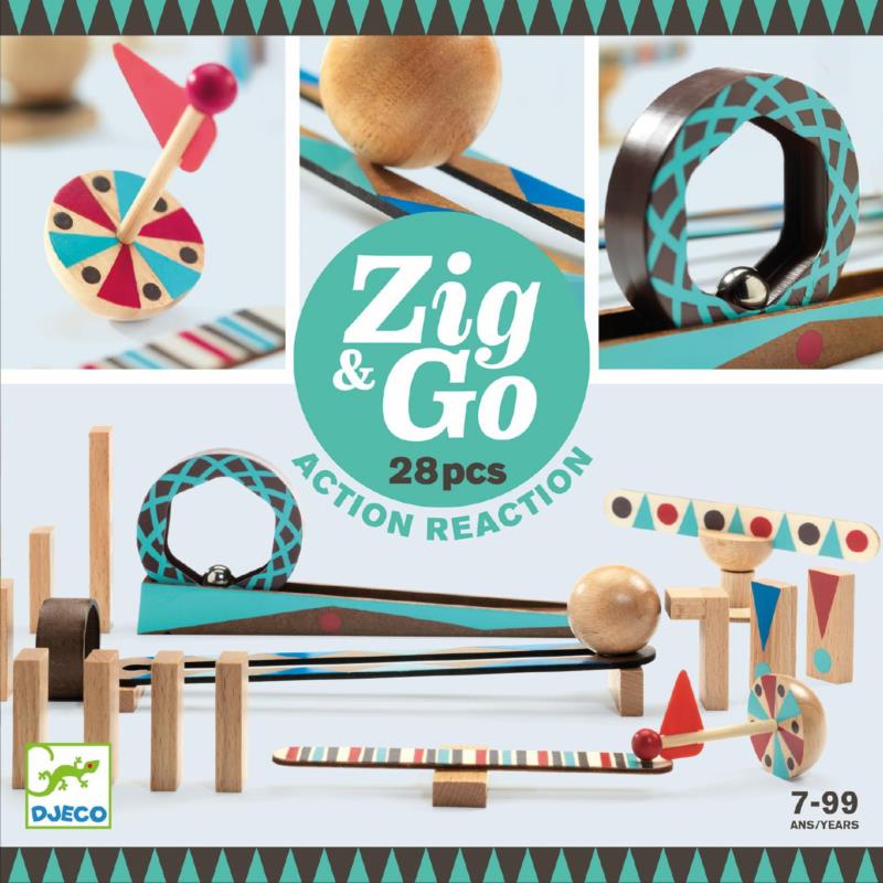 Zestaw Zig & Go 28 el. DJ05640 DJECO Zestaw Zig & Go 28 el. DJ05640 DJECO