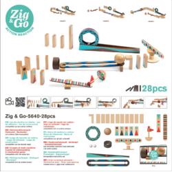 Zestaw Zig & Go 28 el. DJ05640 DJECO