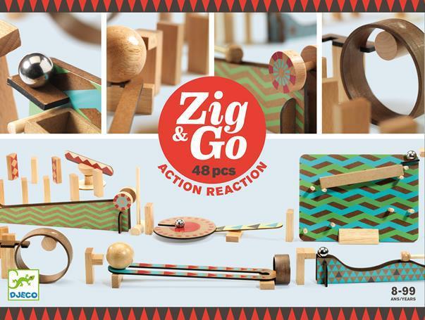 Zestaw Zig & Go 48el. DJ05644 DJECO Zestaw Zig & Go 48el. DJ05644 DJECO