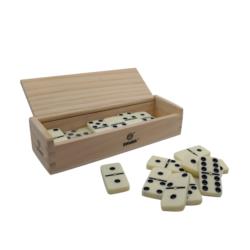 Domino w drewnianej skrzyneczce SVOORA
