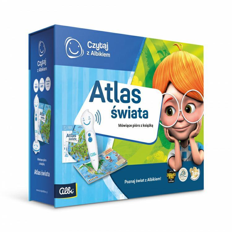 Zestaw Albika - Atlas Świata ALBI