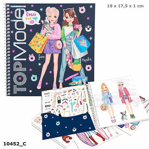 Zestaw DRESS ME UP z naklejkami TOP MODEL DEPESCHE Zestaw DRESS ME UP z naklejkami TOP MODEL DEPESCHE