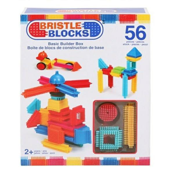 Klocki Jeżyki 56 el BRISTLE BLOCKS Basic Builder Box