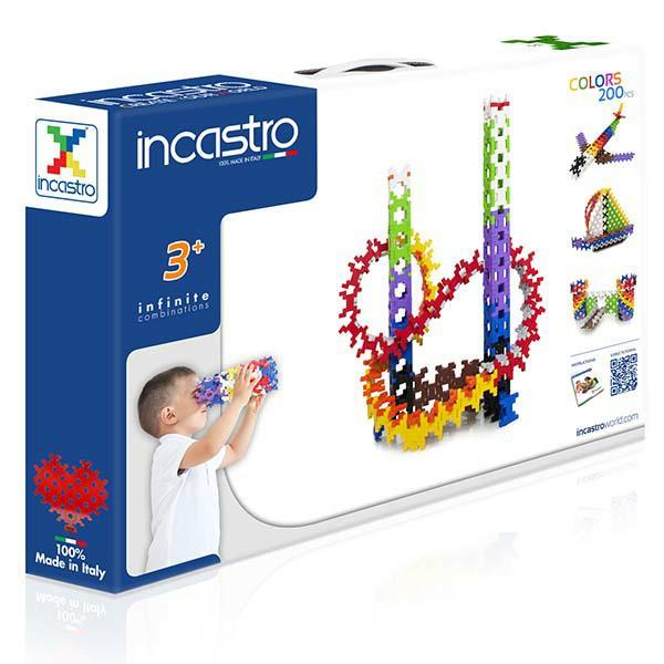 Klocki Colors 200 el. INCASTRO