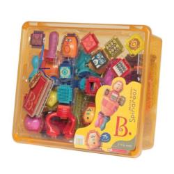 Spinaroos – klocki jeżyki z buźkami B.toys