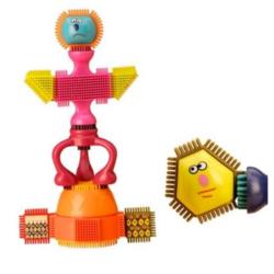 Spinaroos – klocki jeżyki z buźkami B.toys