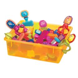 Spinaroos – klocki jeżyki z buźkami B.toys