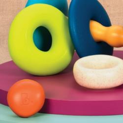 Kamienie otoczaki piramida  B.Toys