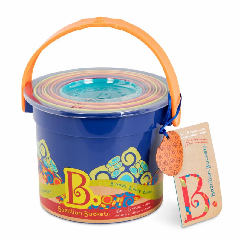 Bazillion Buckets - piramida z wiaderek  B.Toys