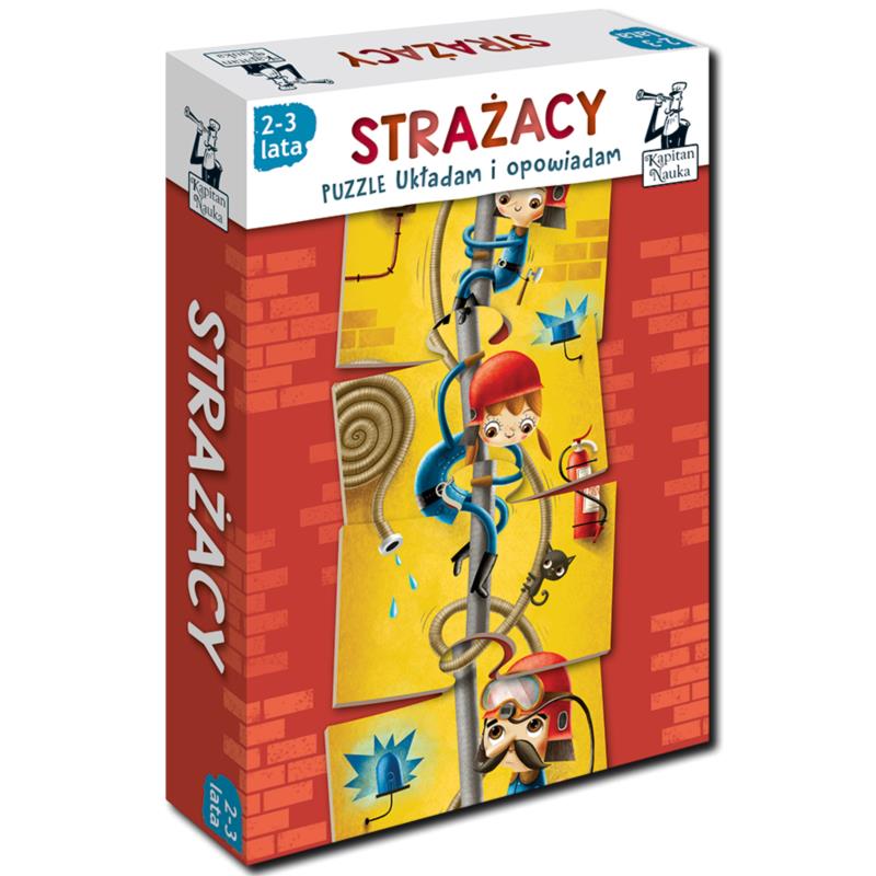 Puzzle Strażacy KAPITAN NAUKA Puzzle Strażacy KAPITAN NAUKA