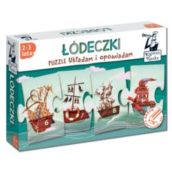 Puzzle Łódeczki KAPITAN NAUKA