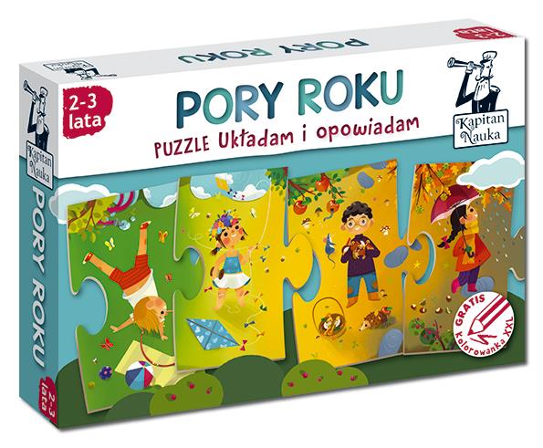 Puzzle Pory Roku KAPITAN NAUKA