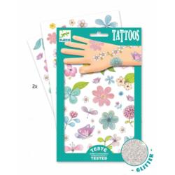 Tatuaże brokatowe Kwiaty DJ09585 DJECO