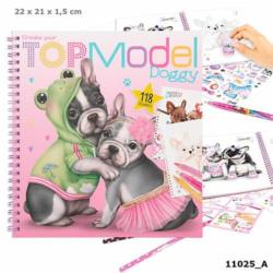 Szkicownik z naklejkami Doggy TOP MODEL DEPESCHE