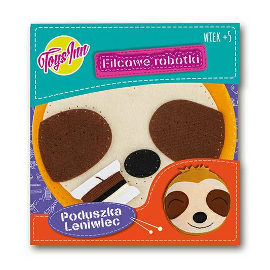Poduszka brązowa Leniwiec TOYS INN