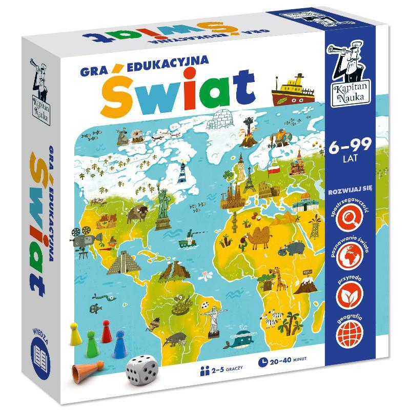 Gra edukacyjna Świat KAPITAN NAUKA
