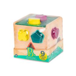 Wonder Cube - Drewniana Kostka sorter  B.Toys