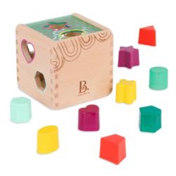 Wonder Cube - Drewniana Kostka sorter  B.Toys