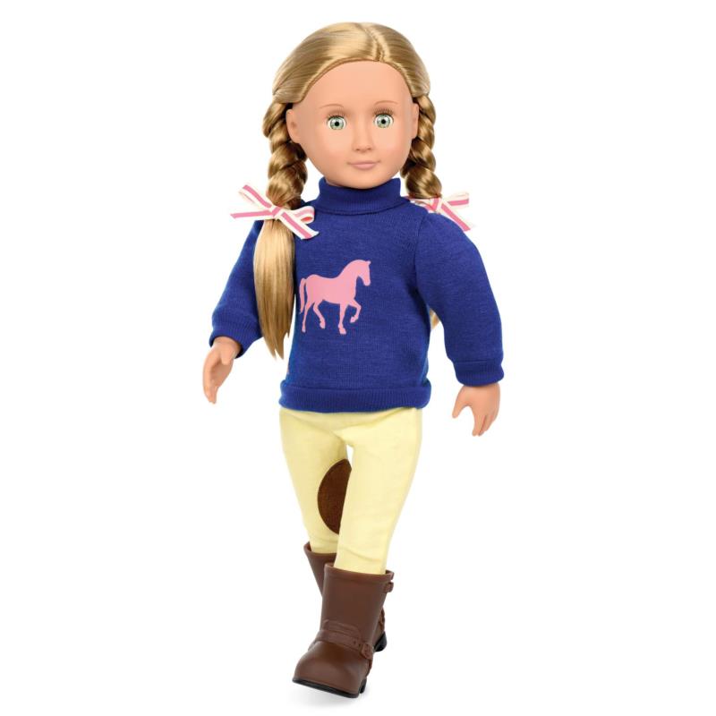Lalka Montana Faye dżokejka blondynka OG 46 cm
