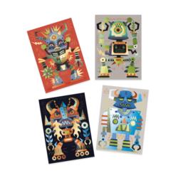 Zestaw z folią transfer. Roboty DJ09515 DJECO