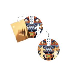 Zestaw z folią transfer. Roboty DJ09515 DJECO