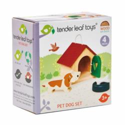 Drewniane figurki Pieski TENDER LEAF  TOYS