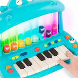 Keyboard Hippopotam z ptaszkami B.TOYS