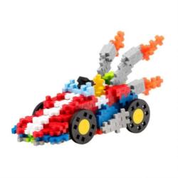 Klocki PLUS PLUS 240 mini mix Wyścigówka