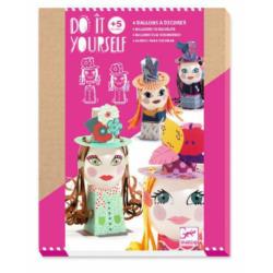 Zestaw DIY z balonami Dziewczynki DJECO DJ07912