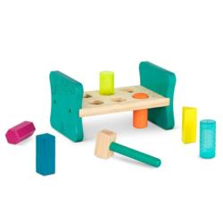 Drewniana przebijanka z młoteczkiem  B.Toys