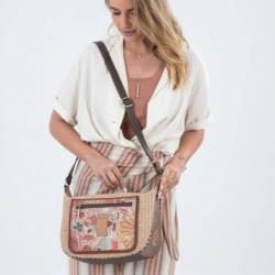 Torba na ramię rafia Kenya ANEKKE Kolekcja Kenya