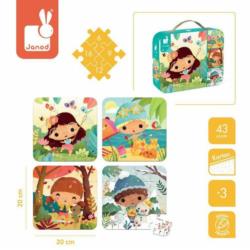 Puzzle w walizce Wyprawa po skarb JANOD