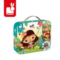 Puzzle w walizce Wyprawa po skarb JANOD