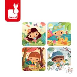 Puzzle w walizce Wyprawa po skarb JANOD