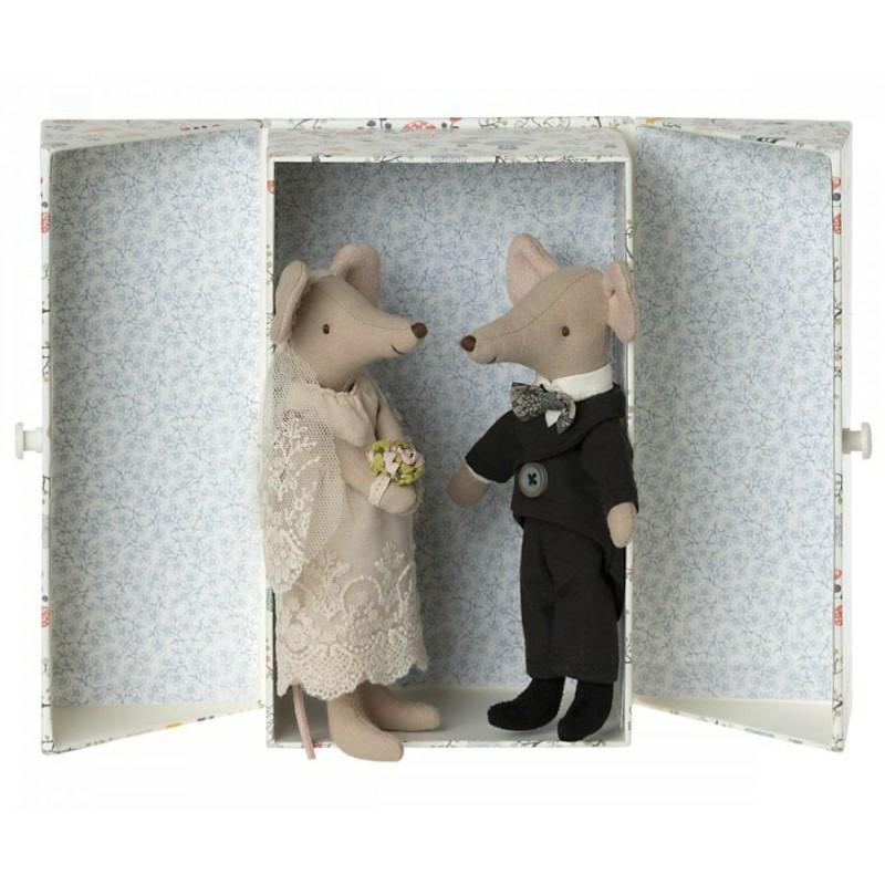 Para młoda Myszek MAILEG Just Married Para młoda Myszek MAILEG Just Married