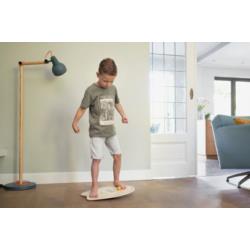 Drewniana deska balansująca z kulkami XL  BS TOYS